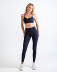 Women's Invisible Scrunch Leggings Blue