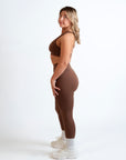 Women's Invisible Scrunch Leggings Natural