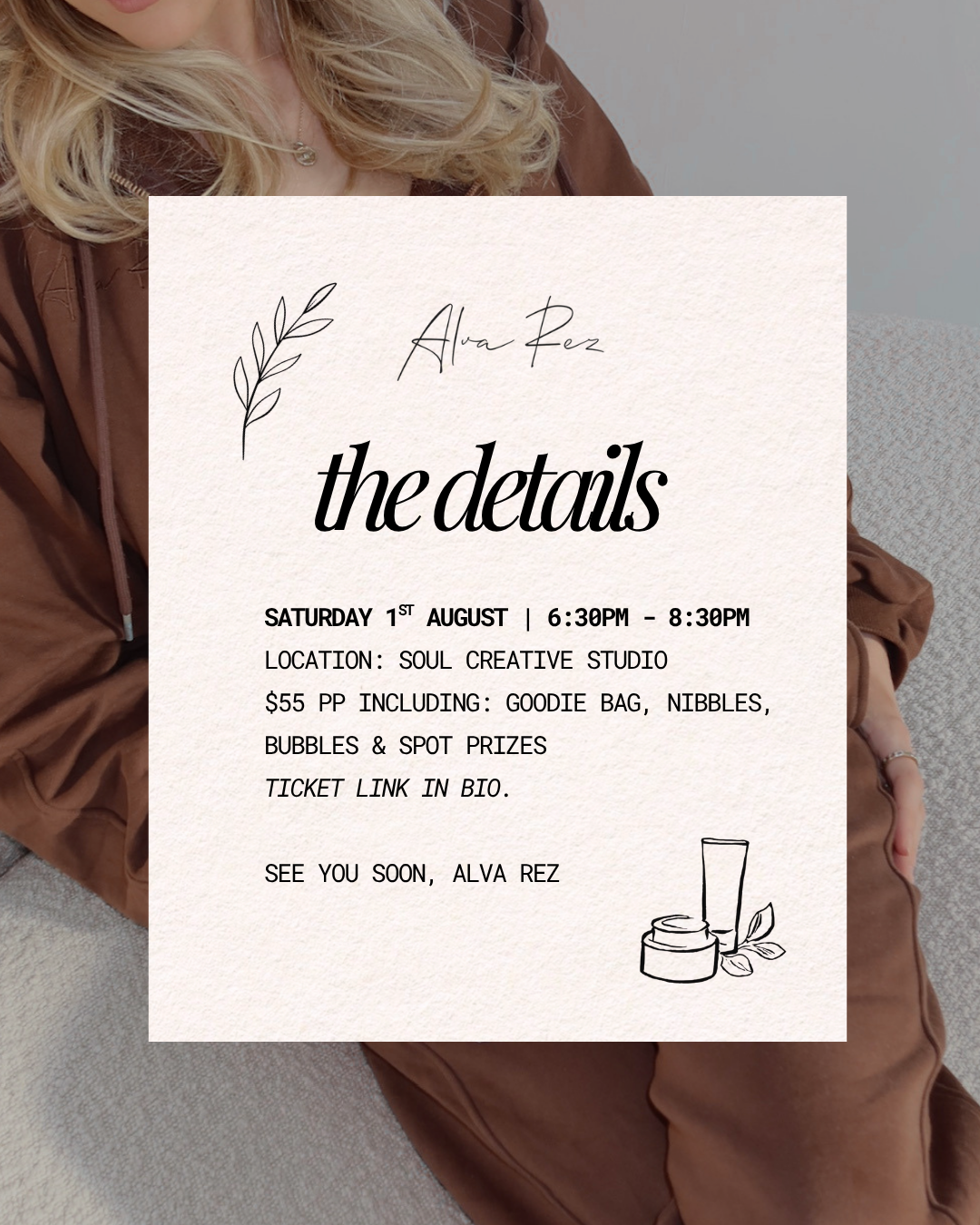 Girls' Night In | Alva Rez Launch Event